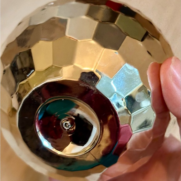 Party Drinkware Bundle: Reusable Silver Disco Ball Cup & Gold Glitter Wine Glass - Picture 8 of 16